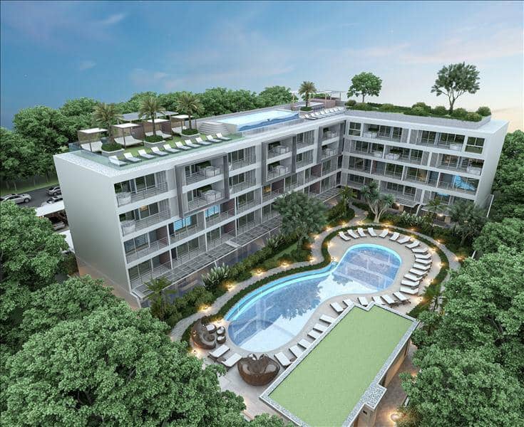 New residence with swimming pools and gardens at 250 meters from the coast, 10 minutes walk from the international school, Phuket, Thailand — photo 21