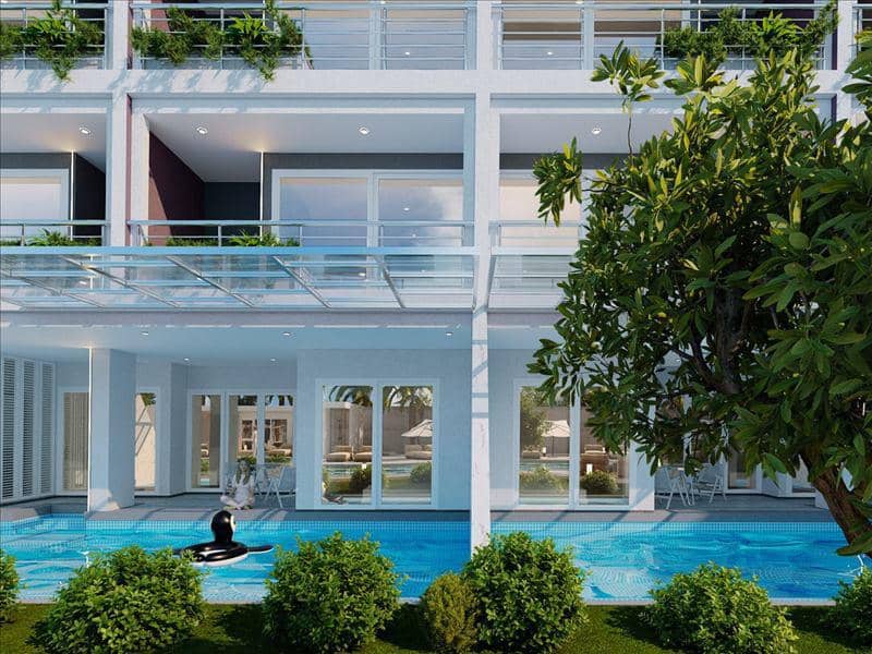 New residence with swimming pools and gardens at 250 meters from the coast, 10 minutes walk from the international school, Phuket, Thailand — photo 20