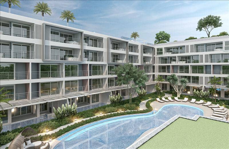 New residence with swimming pools and gardens at 250 meters from the coast, 10 minutes walk from the international school, Phuket, Thailand — photo 15