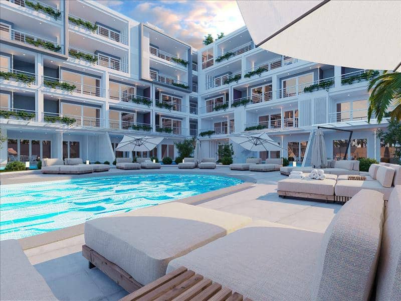 New residence with swimming pools and gardens at 250 meters from the coast, 10 minutes walk from the international school, Phuket, Thailand — photo 14