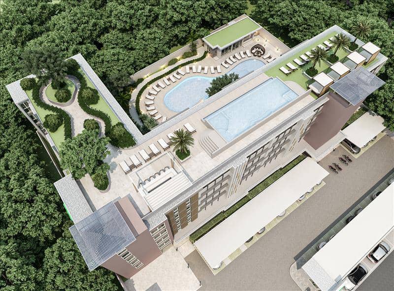New residence with swimming pools and gardens at 250 meters from the coast, 10 minutes walk from the international school, Phuket, Thailand — photo 30