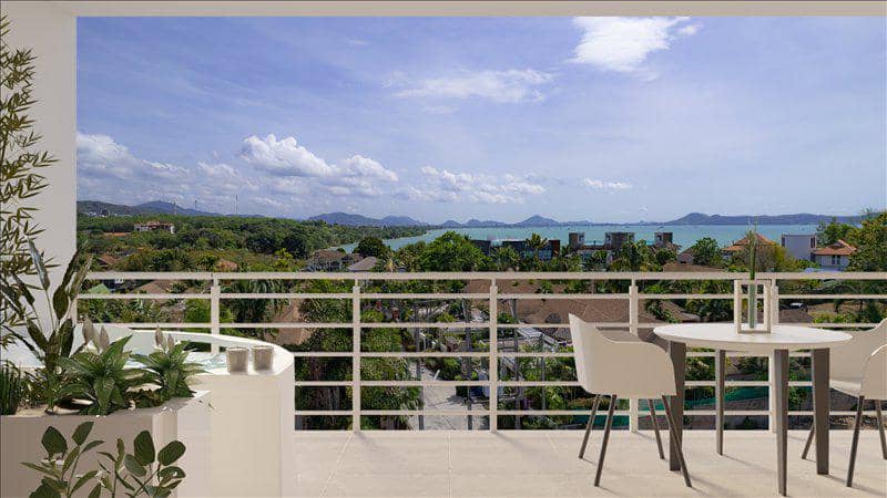 New residence with swimming pools and gardens at 250 meters from the coast, 10 minutes walk from the international school, Phuket, Thailand — photo 12