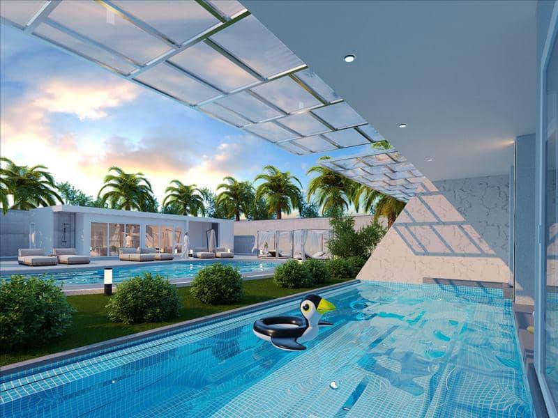 New residence with swimming pools and gardens at 250 meters from the coast, 10 minutes walk from the international school, Phuket, Thailand — photo 17