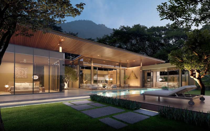 New complex of villas with swimming pools and gardens, Phuket, Thailand — photo 2