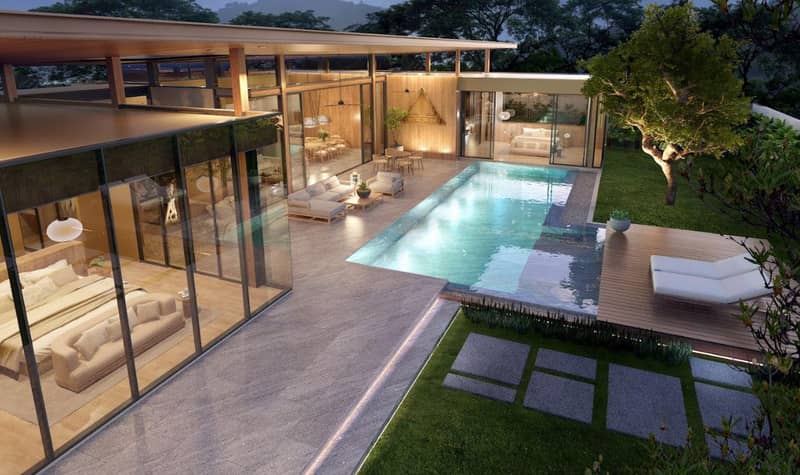 New complex of villas with swimming pools and gardens, Phuket, Thailand — photo 5