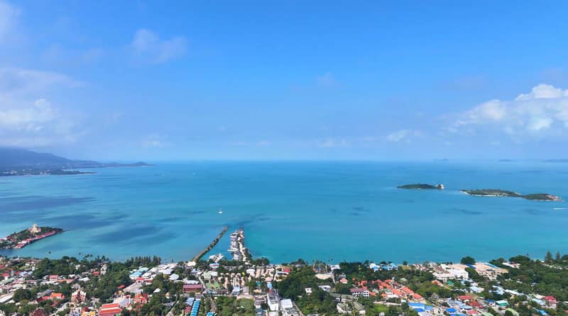 New residential complex of villas with swimming pools and sea views, Choeng Mon, Samui, Thailand — photo 18