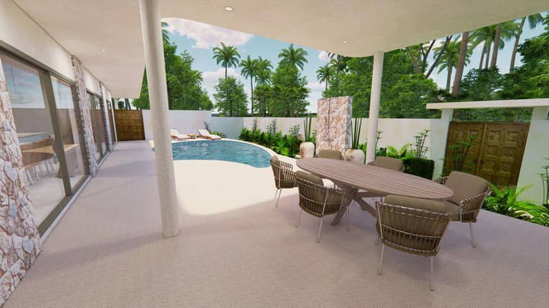 New residential complex of villas with swimming pools and sea views, Choeng Mon, Samui, Thailand — photo 11