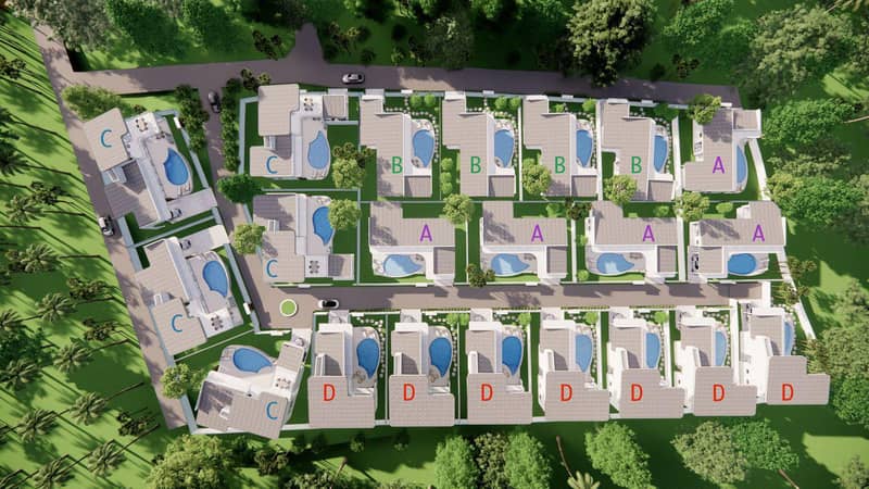 New residential complex of villas with swimming pools and sea views, Choeng Mon, Samui, Thailand — photo 15