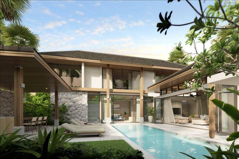 New complex of villas with a restaurant and a spa center close to Bang Tao Beach, Phuket, Thailand — photo 8