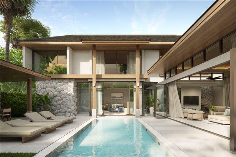 New complex of villas with a restaurant and a spa center close to Bang Tao Beach, Phuket, Thailand — photo 2