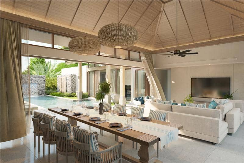 New complex of villas with a restaurant and a spa center close to Bang Tao Beach, Phuket, Thailand — photo 4