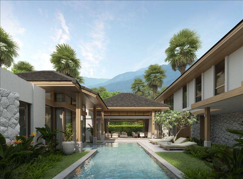 New complex of villas with a restaurant and a spa center close to Bang Tao Beach, Phuket, Thailand — photo 10