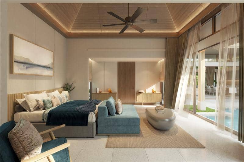 New complex of villas with a restaurant and a spa center close to Bang Tao Beach, Phuket, Thailand — photo 5