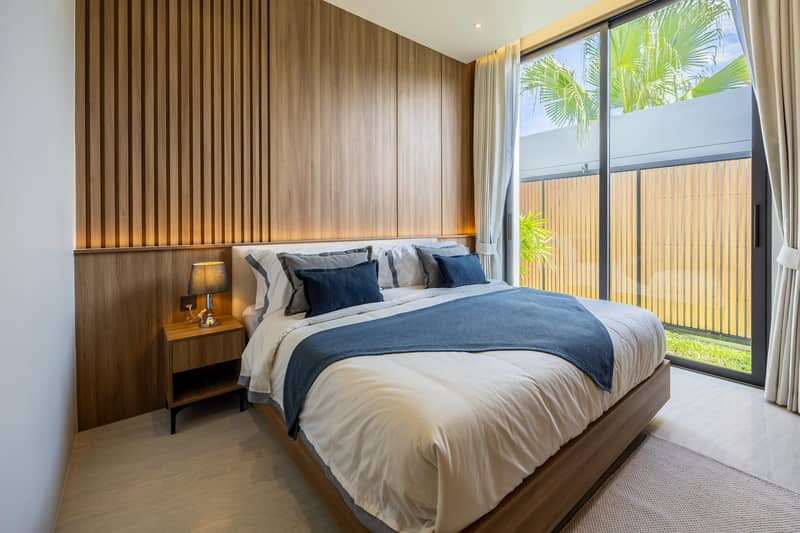 New complex of modern villas with swimming pools near an international school, Phuket, Thailand — photo 23