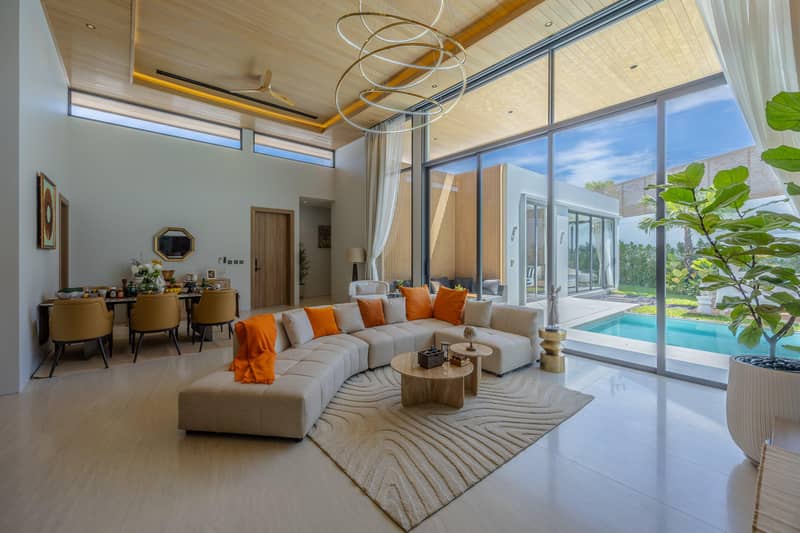 New complex of modern villas with swimming pools near an international school, Phuket, Thailand — photo 7