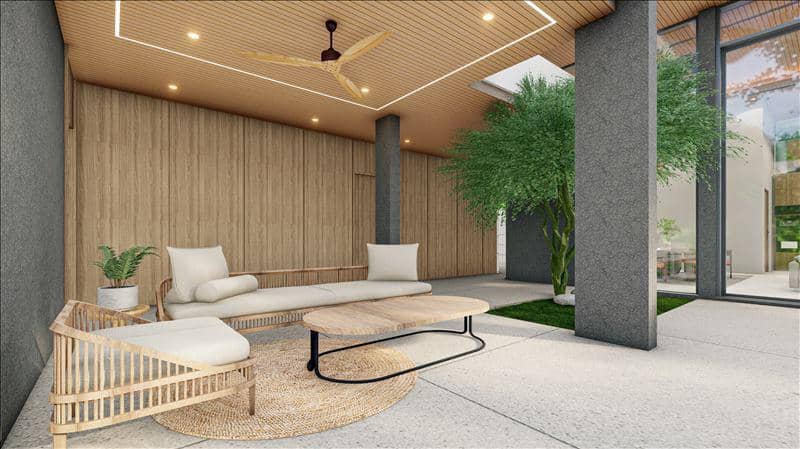 New complex of modern villas with swimming pools close to the beach and an international school, Phuket, Thailand — photo 11