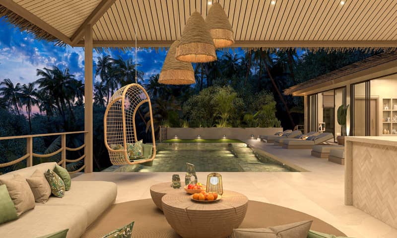 Prestigious residential complex of turnkey villas with swimming pools and sea views, Bang Makham, Samui, Thailand — photo 9