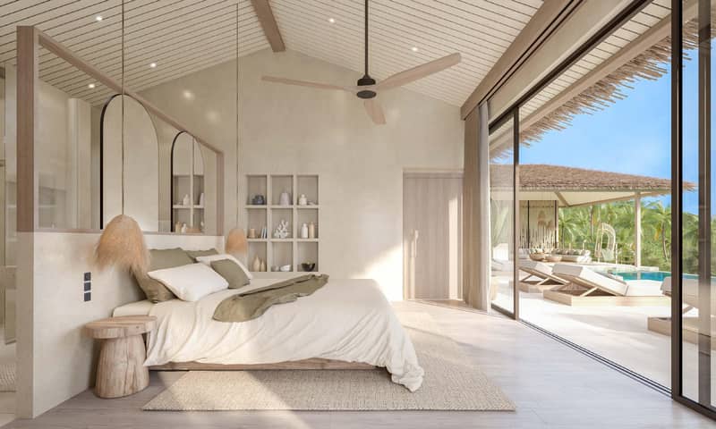 Prestigious residential complex of turnkey villas with swimming pools and sea views, Bang Makham, Samui, Thailand — photo 15