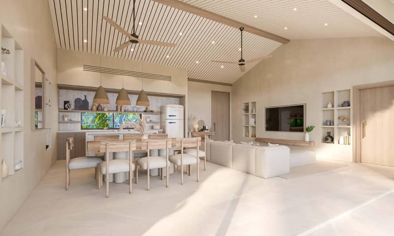 Prestigious residential complex of turnkey villas with swimming pools and sea views, Bang Makham, Samui, Thailand — photo 13