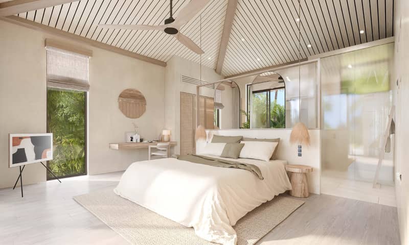 Prestigious residential complex of turnkey villas with swimming pools and sea views, Bang Makham, Samui, Thailand — photo 14