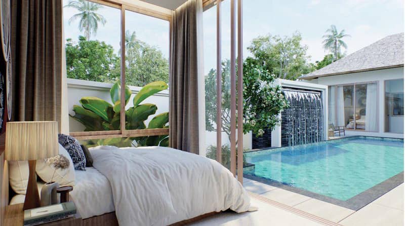 Complex of villa with swimming pools and gardens close to Nai Yang Beach and the airport, Phuket, thailand — photo 7