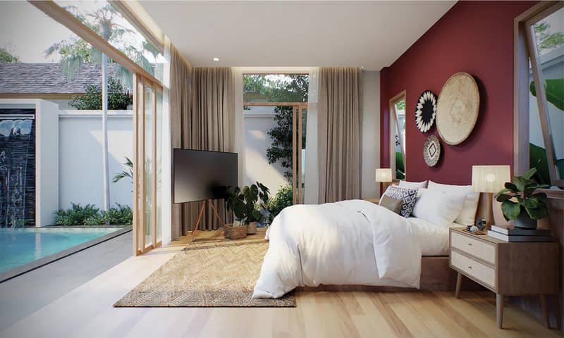 Complex of villa with swimming pools and gardens close to Nai Yang Beach and the airport, Phuket, thailand — photo 8