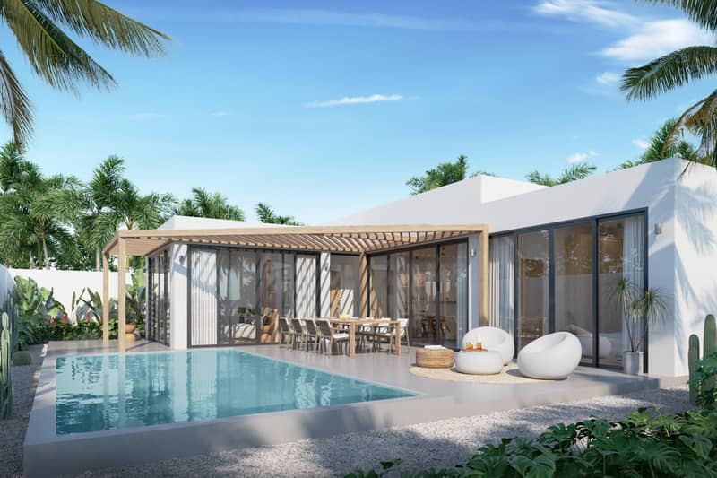 New residential complex of premium villas with swimming pools in Choeng Thale, Phuket, Thailand — photo 9