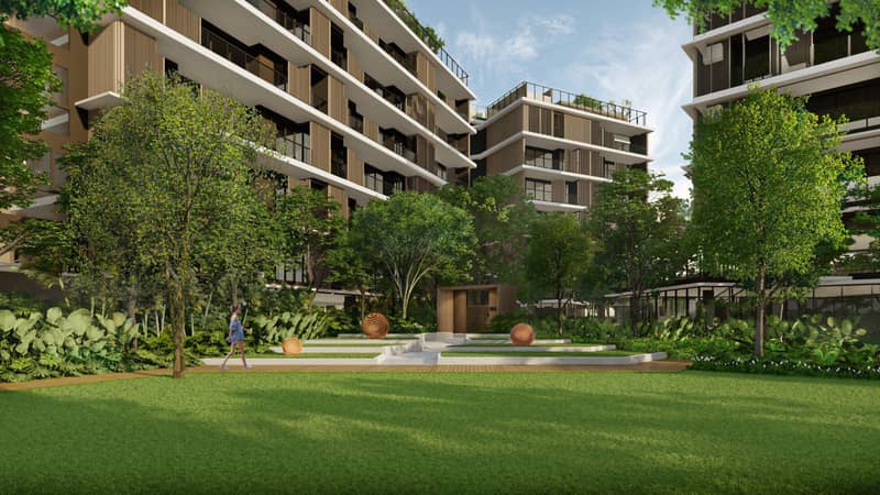 New low-rise residence with roof-top swimming pools and lounge areas in the prestigious area of Bang Tao, Phuket, Thailand — photo 4