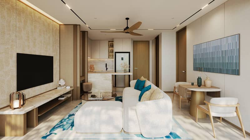 New low-rise residence with roof-top swimming pools and lounge areas in the prestigious area of Bang Tao, Phuket, Thailand — photo 7
