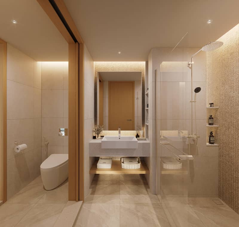 New low-rise residence with roof-top swimming pools and lounge areas in the prestigious area of Bang Tao, Phuket, Thailand — photo 9
