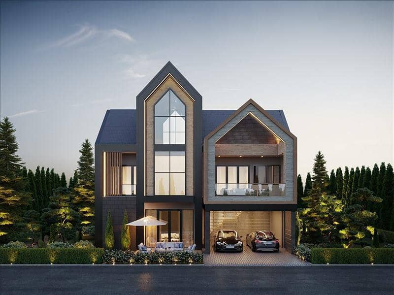Новый комплекс стильных вилл с бассейнами, Паттайя, Таиланд — фото 20