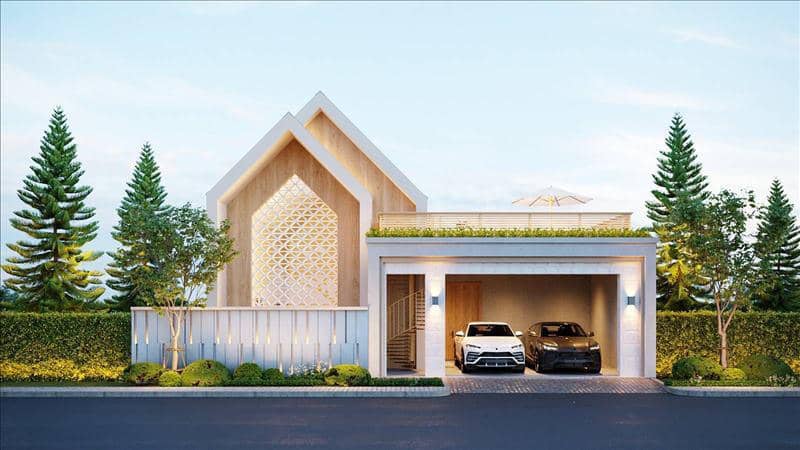 New complex of stylish villas with gardens and swimming pools, Pattaya, Thailand — photo 14