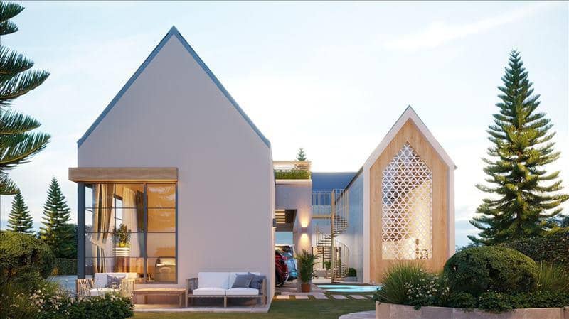 New complex of stylish villas with gardens and swimming pools, Pattaya, Thailand — photo 2