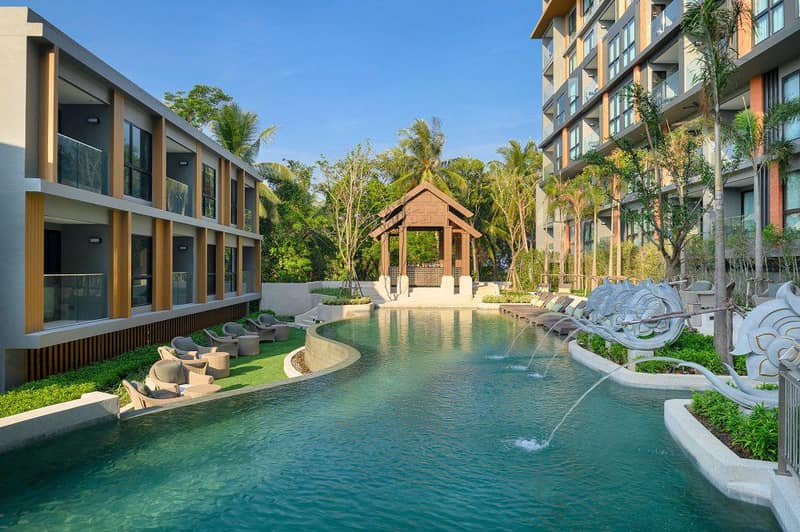 Comfortable residence with swimming pools, gardens and waterfalls at 550 meters from Bang Tao Beach, Phuket, Thailand — photo 17