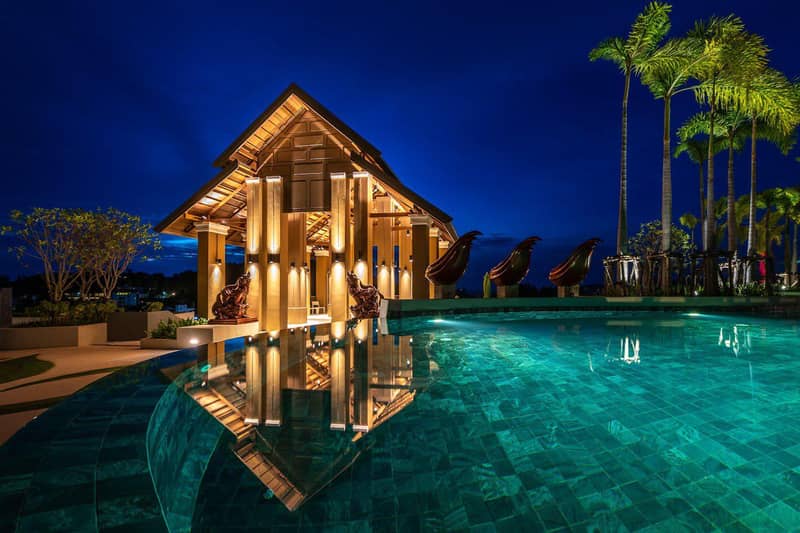 Comfortable residence with swimming pools, gardens and waterfalls at 550 meters from Bang Tao Beach, Phuket, Thailand — photo 15
