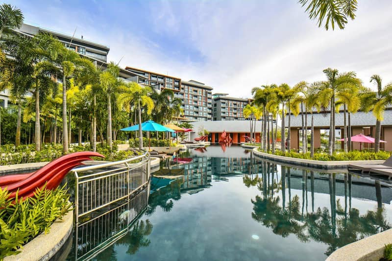 Comfortable residence with swimming pools, gardens and waterfalls at 550 meters from Bang Tao Beach, Phuket, Thailand — photo 2