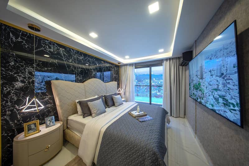 New high-rise residence with pools, waterfalls and jacuzzi, Pattaya, Thailand — photo 34