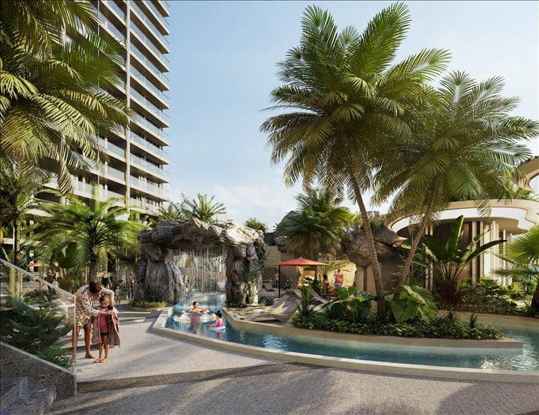 New high-rise residence with pools, waterfalls and jacuzzi, Pattaya, Thailand — photo 14