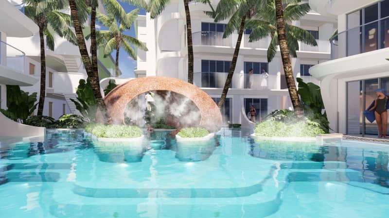New residential complex on the seafront in Bang Rak, Samui, Thailand — photo 4