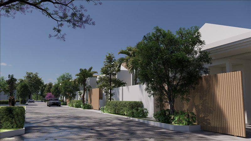 Complex of villas with swimming pools in a luxury residential area, Phuket, Thailand — photo 30