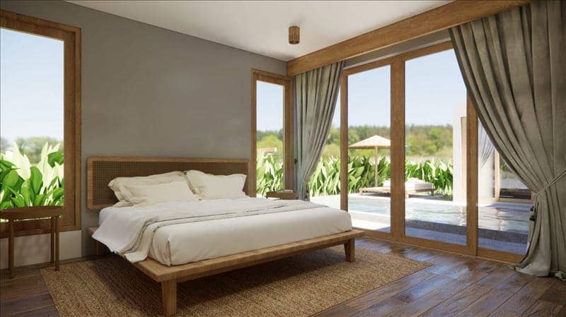 Complex of villas with swimming pools in Choeng Mon area, Samui, Thailand — photo 6