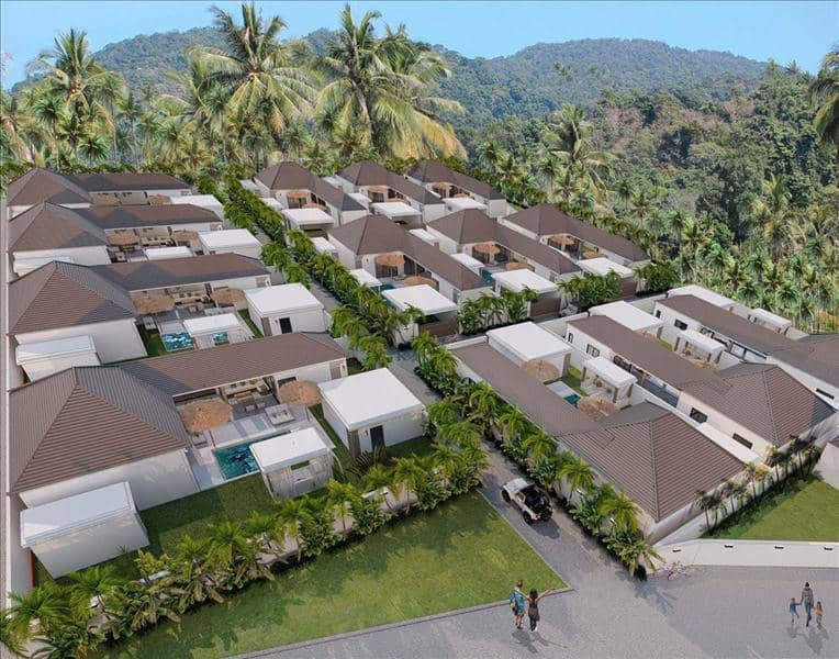New complex of villas with swimming pools in the area of popular Lamai Beach, Samui, Thailand — photo 8