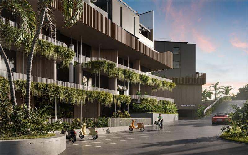 New residential complex with swimming pools, gardens and a co-working area close to Layan Beach, Phuket, Thailand — photo 7