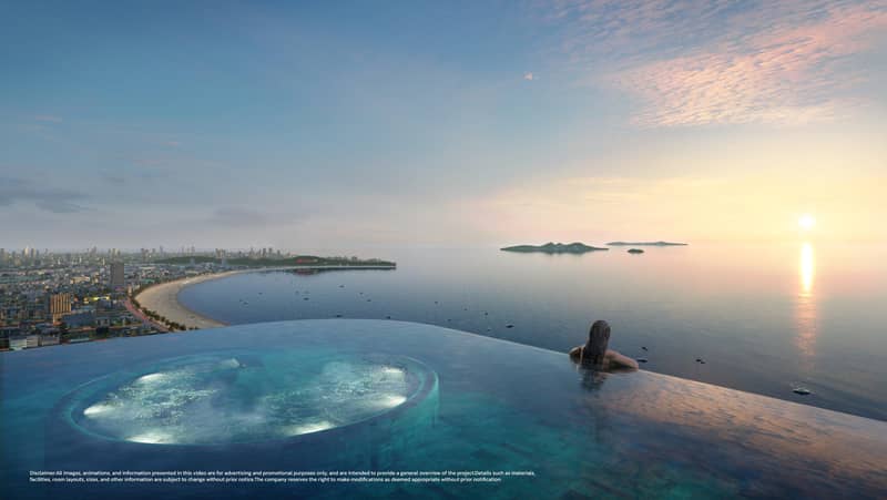 New high-rise residence with swimming pools, co-working areas and gardens, Pattaya, Thailand — photo 7