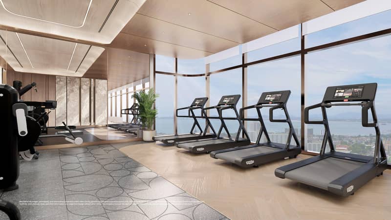 New high-rise residence with swimming pools, co-working areas and gardens, Pattaya, Thailand — photo 21