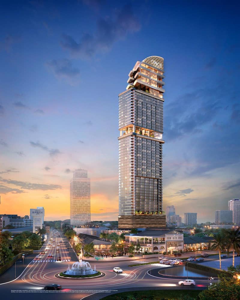 New high-rise residence with swimming pools, co-working areas and gardens, Pattaya, Thailand — photo 6