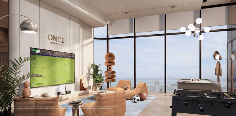 New high-rise residence with swimming pools, co-working areas and gardens, Pattaya, Thailand — photo 19