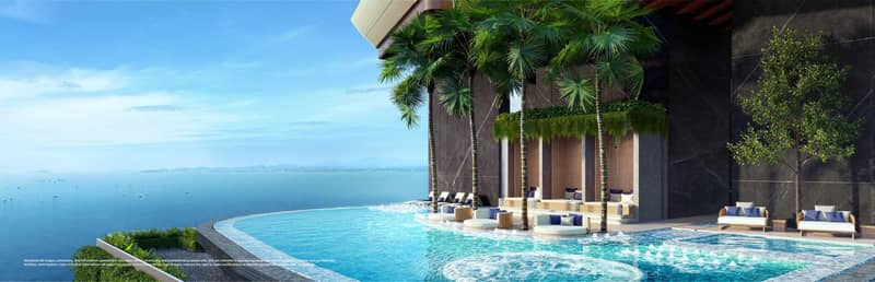 New high-rise residence with swimming pools, co-working areas and gardens, Pattaya, Thailand — photo 8