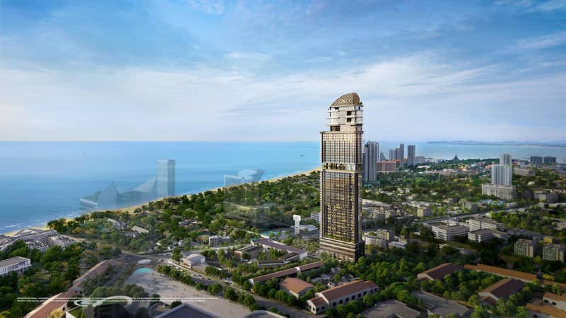 New high-rise residence with swimming pools, co-working areas and gardens, Pattaya, Thailand — photo 2