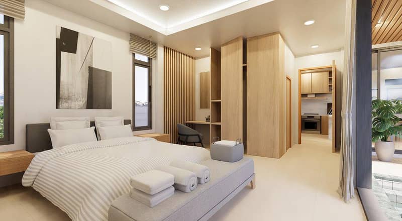 New complex of villas with private swimming pools and a co-working area, Layan, Phuket, Thailand — photo 7